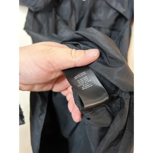 Wilfred Size Small Black Opera Dress Taffeta - Picture 9 of 9